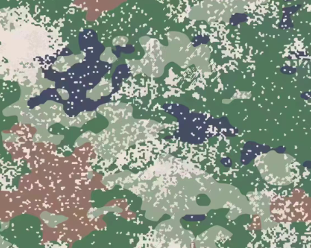 中卫星空迷彩漆施工聚焦园区围墙、